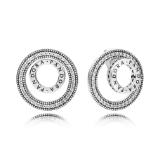 Срібні сережки-пусети No Brand Назавжди 297446CZ (1341787938)