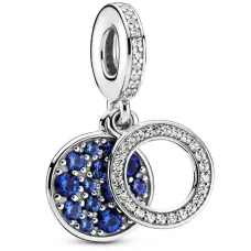 Серебряный шарм No Brand Сверкающий синий диск 799186C01 (1341788695) Серебряный шарм No Brand Сверкающий синий диск 799186C01 (1341788695)