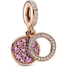 Серебряный шарм No Brand Сверкающий розовый диск 789186C02 (1341788704) Серебряный шарм No Brand Сверкающий розовый диск 789186C02 (1341788704)