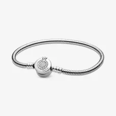 Срібний браслет No Brand Корона 599046C01 23
