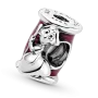 Серебряный шарм No Brand Мышка Сьюзи с нитками и иголкой 799200C01 (1358706553)