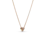 Серебряное колье No Brand Блестящее сердце 388425C01 45 см (1358706604)
