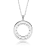 Срібне кольє з фірмовим логотипом No Brand 397410CZ 60 см (1358706607)