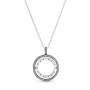 Срібне кольє з фірмовим логотипом No Brand 397410CZ 60 см (1358706607)