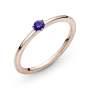 Серебряное кольцо No Brand с небесно-синим камнем 189259C04 48