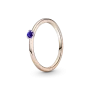Серебряное кольцо No Brand с небесно-синим камнем 189259C04 48