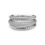 Серебряное кольцо No Brand с цепочным орнаментом 199083C01 48