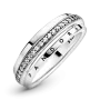 Серебряное кольцо No Brand 199040C01 48
