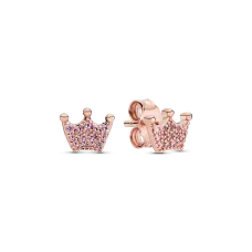 Серебряные серьги No Brand Корона 287127NPO (1392020447)