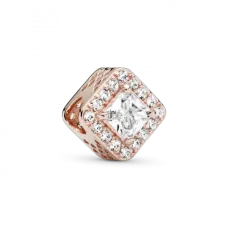 Срібний шарм No Brand Геометрія 786206CZ