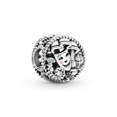 Серебряный шарм No Brand Театральная маска 799331C01