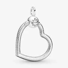 Срібний кулон No Brand Серце 399384C00