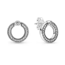 Серебряные серьги No Brand 299486C01 (1453183608)