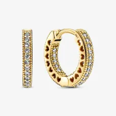 Серебряные серьги No Brand Логомания позолота 266317C01 (1483654300)