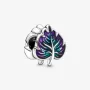 Срібний шарм No Brand Purple & Green Leaf 1483654335