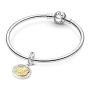 Срібний шарм для браслетів No Brand Платформа 9 3/4 1486382635