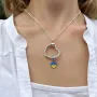 Срібний шарм-підвіска No Brand З Україною в серці 1634476148