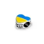 Срібний шарм No Brand Кохання до України 1651517545
