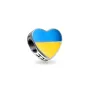 Срібний шарм No Brand Кохання до України 1651517545