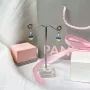 Серебряные серьги No Brand С Украиной в сердце (1651517546)