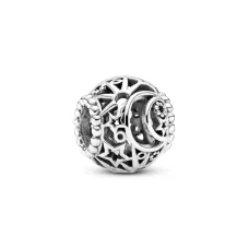 Серебряный шарм No Brand Солнце звезды и море 799183C00