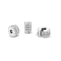 Срібний шарм Brand Металеві бульбашки 797520CZ