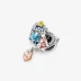 Серебряный шарм No Brand Лило и Стич 781682C01