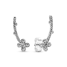 Срібні сережки No Brand Чотирьохлистя квітка 297936CZ (1713073010)