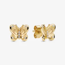 Серебряные серьги No Brand Бабочки 267921CZ (1713074954)