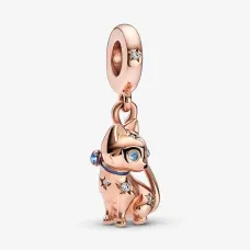 Серебряный шарм No Brand Игристая кошечка 782259C01