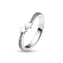 Серебряное кольцо No Brand Метеориты 192365C01 48
