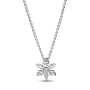 Срібне кольє No Brand Блискучий гербарій 392387C01 45 см (1751655947)