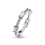 Серебряное кольцо No Brand Прямоугольные пластины 192397C01 50