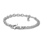Срібний браслет No Brand Зірка що падає 592409C01 16