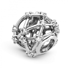 Серебряный шарм No Brand Галактика 799240C01