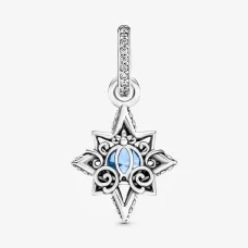Срібний шарм No Brand Disney Cinderella Blue Star Pendant 1855624326