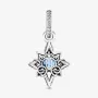 Срібний шарм No Brand Disney Cinderella Blue Star Pendant 1855624326