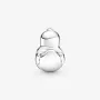 Срібний шарм No Brand Polished Rubber Duck 1855624371