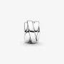 Срібний шарм No Brand Polished Ribbons Clip 1855624373