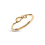 Серебряное кольцо No Brand Узел бесконечности 50