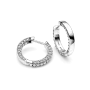 Серебряные серьги No Brand Пандора Ряд паве (1865524951)