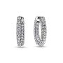 Серебряные серьги No Brand Пандора Ряд паве (1865524951)
