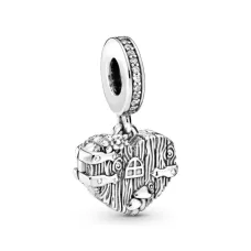 Срібний шарм No Brand Улюблений будинок 798284CZ