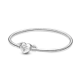 Срібний браслет No Brand Серце з крилами 599379C00 16