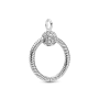 Срібний кулон No Brand О pave 399097C01