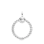 Серебряный кулон No Brand О из бусин 399077C00