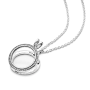 Срібний медальйон No Brand 396484CZ 60 см (2438834167)