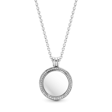 Срібний медальйон No Brand 396484CZ 60 см (2438834167)
