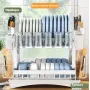 Двоярусна сушарка для посуду Urbankit з водовідливом та органайзером 42х30х29,5 см Білий (2222-368)