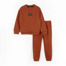 Дитячий теплий костюм Dexter's cinnamon 134 см Коричневий